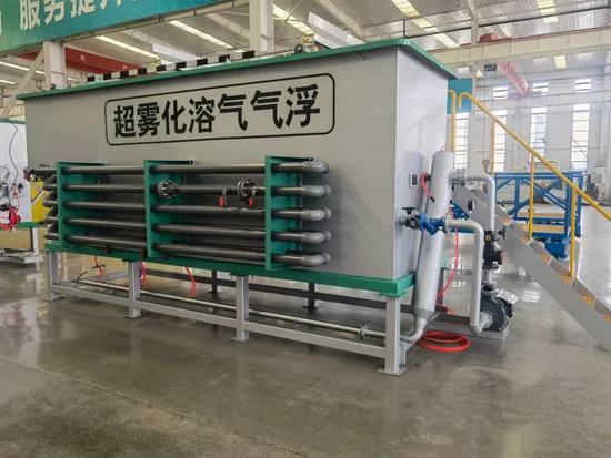 Wastewater Treatment System Superficial Shallow Dissolved Air Flotation Circular Daf 