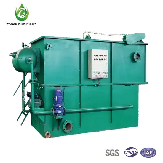 Dissolved Air Flotation Equipment Sewage Treatment Plant Hospital Equipment Water Purification 