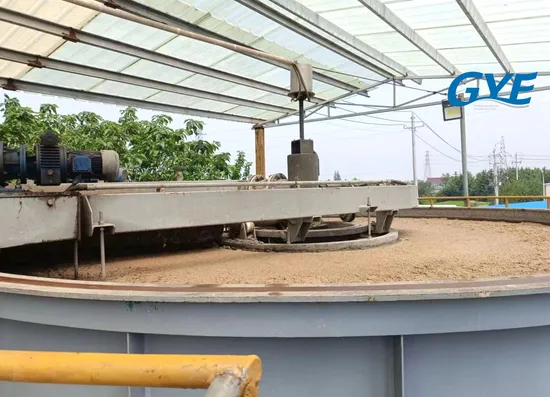 Water Treatment Equipment Circular Shallow Dissolved Air Flotation for Industrial Wastewater 