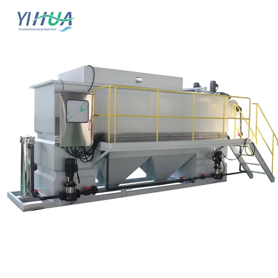 Oil Pollution Separation Air Dissolved Flotation for Treatment Wastewater 