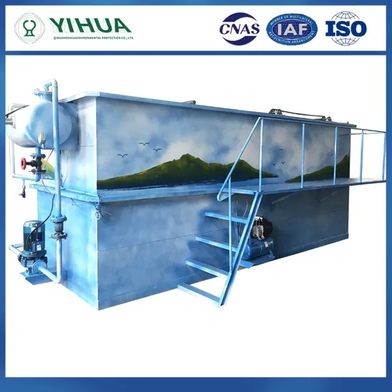 Water Purification Treatment Unit Reaction Pipedaf Dissolved Air Flotation Machine 