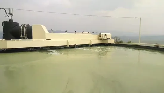 Superficial Shallow Dissolved Air Flotation Unit for Algae Removal 