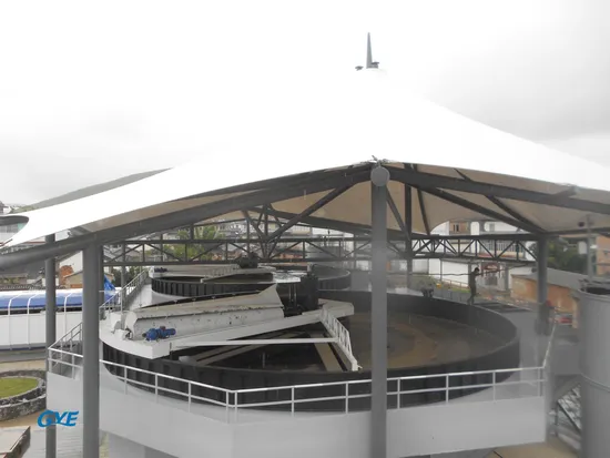 Factory Direct Shallow Circular Dissolved Air Flotation for Industrial Wastewater Treatment 