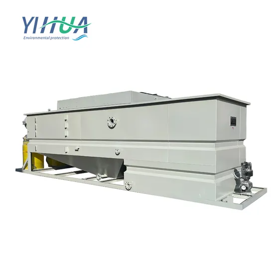 Automation Oil and Water Separating Daf System Machine Dissolved Air Flotation Process Plant for Sewage Treatment 