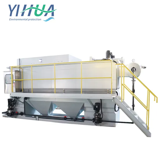 Waste Water Treatment Yoghurt Customized Dissolved Air Flotation 